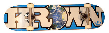 Komplettboard, Krown Rookie World Blue 7.5"