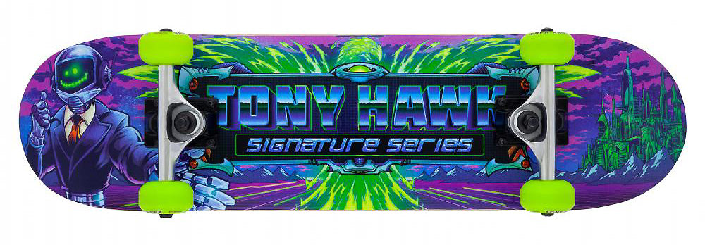 Tony Hawk, Cyber Mini 7.25" Komplettboard, ab 8 Jahren