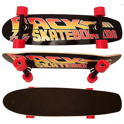 Cruiser Skateboard, Back-to-Skate 7.2"x27" Kicktail