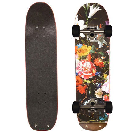 Freestyle Skateboard, Über-Rose 7.5" x 28.7" Komplettboard