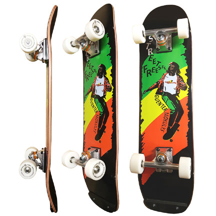 Freestyle-Skateboard, G. Mokulys-Rasta 7.5"x31.5"