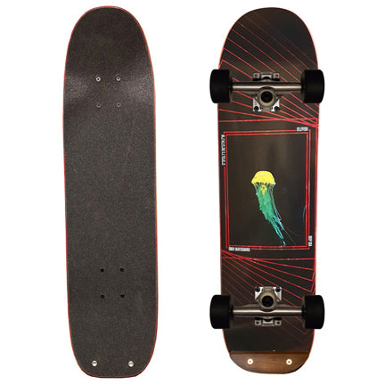 Freestyle Skateboard, Über-Jellyfish 7.5 x 28.7" Komplettboard