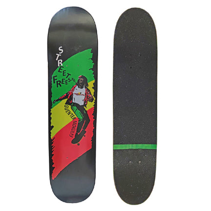 Skateboard Deck, G. Mokulys Rasta-Deck 7.5"x31.5"