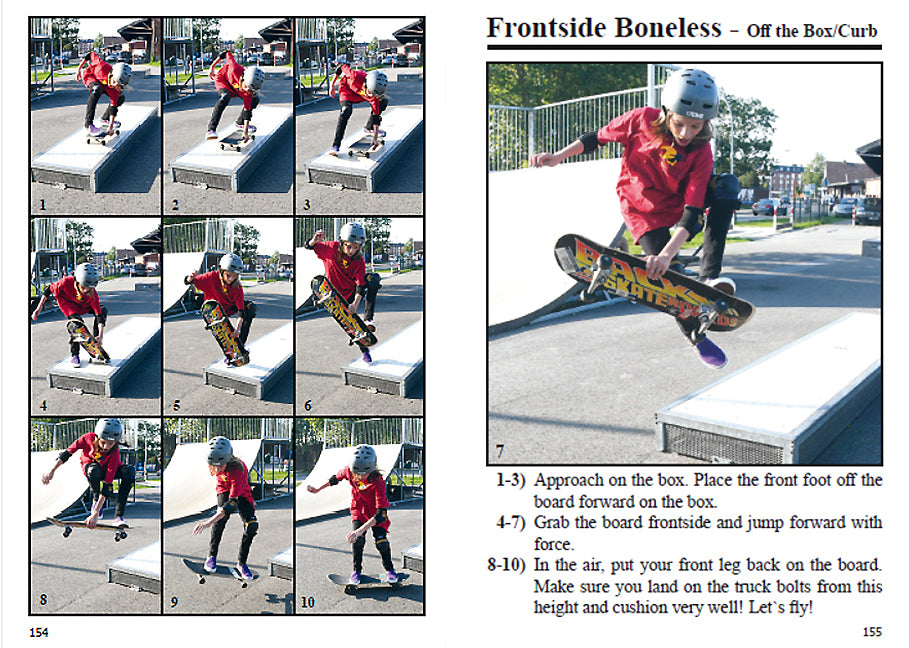 Skateboard Buch "Tricks for Kids" Englisch!