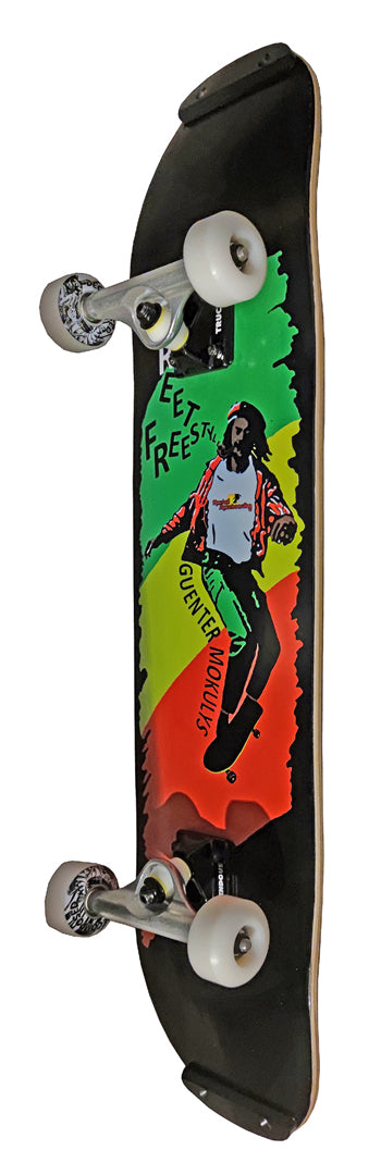 Freestyle-Skateboard, G. Mokulys-Rasta 7.5"x31.5"